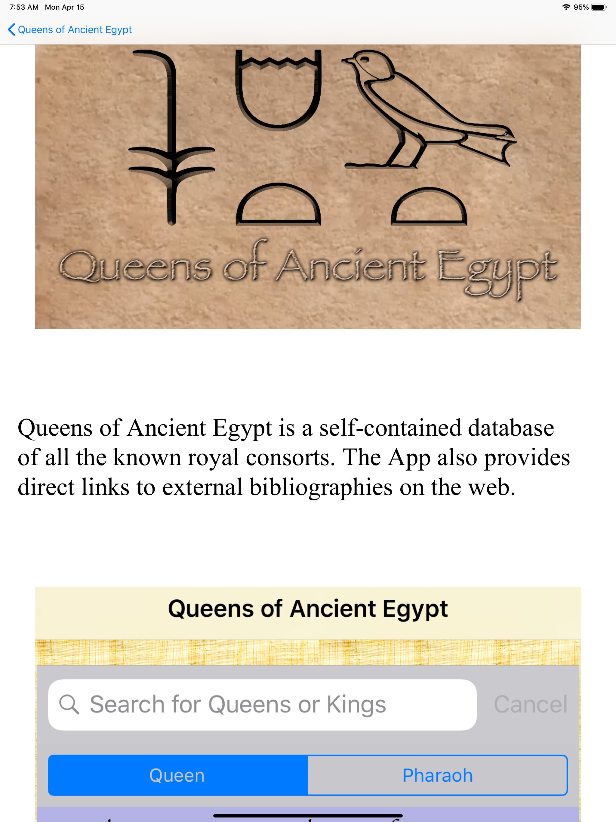 Queens of Ancient Egypt