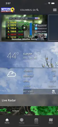 WTVM Storm Team Weather: Screenshot 1 von 3