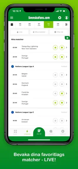 Game screenshot SvenskaFans apk