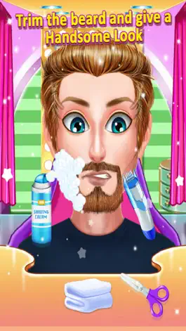 Game screenshot Princess And Daddy Salon apk