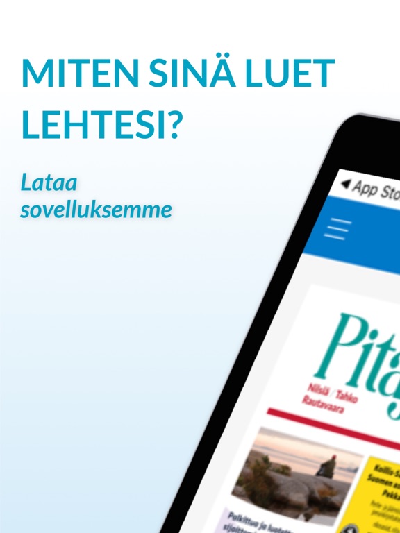 Screenshot #4 pour Pitäjäläinen, päivän lehti