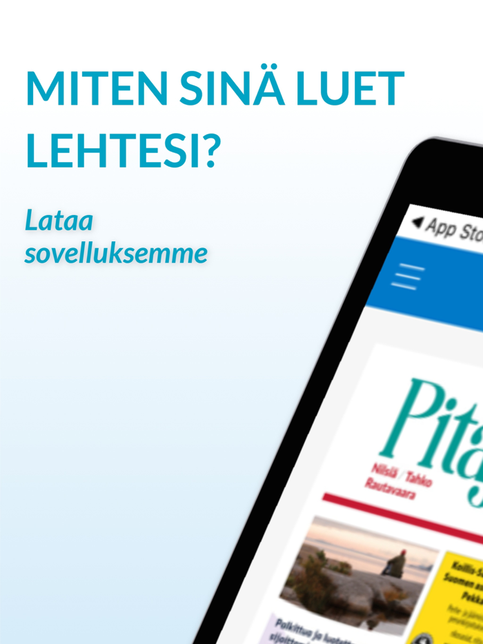 Pitäjäläinen päivän lehti
