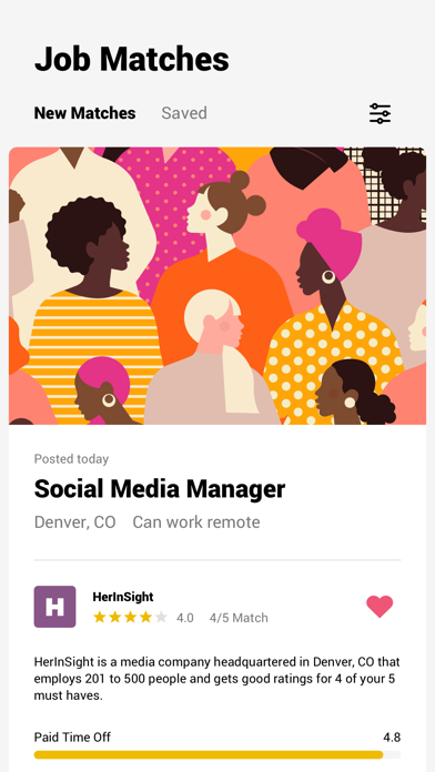 InHerSight - Job Search & More Screenshot