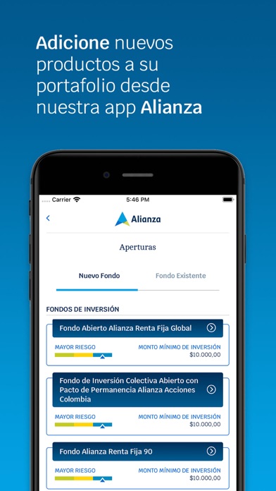 Alianza Móvil Screenshot