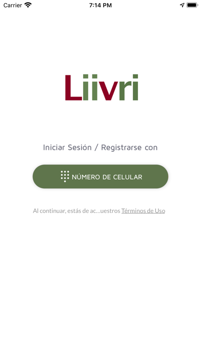 Liivri Client screenshot 2