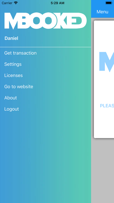 How to cancel & delete mbooked - Scanning App from iphone & ipad 1