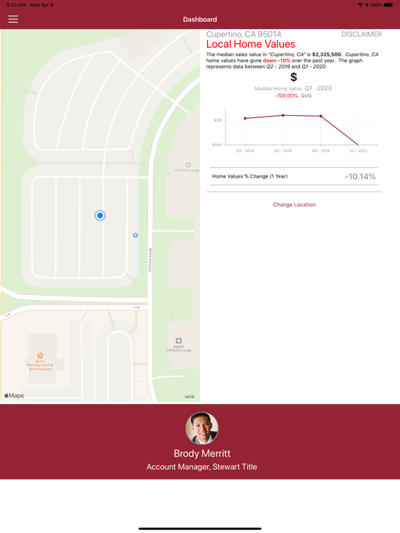 Stewart Now Premium iPad screenshot 1 - Business app