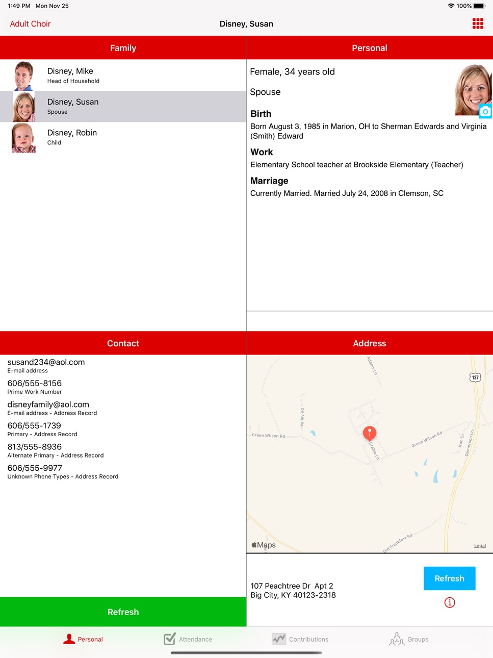 iPad screenshot