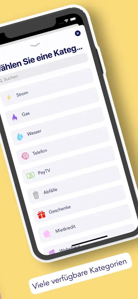 MyHomeBills Ausgaben Verwalten