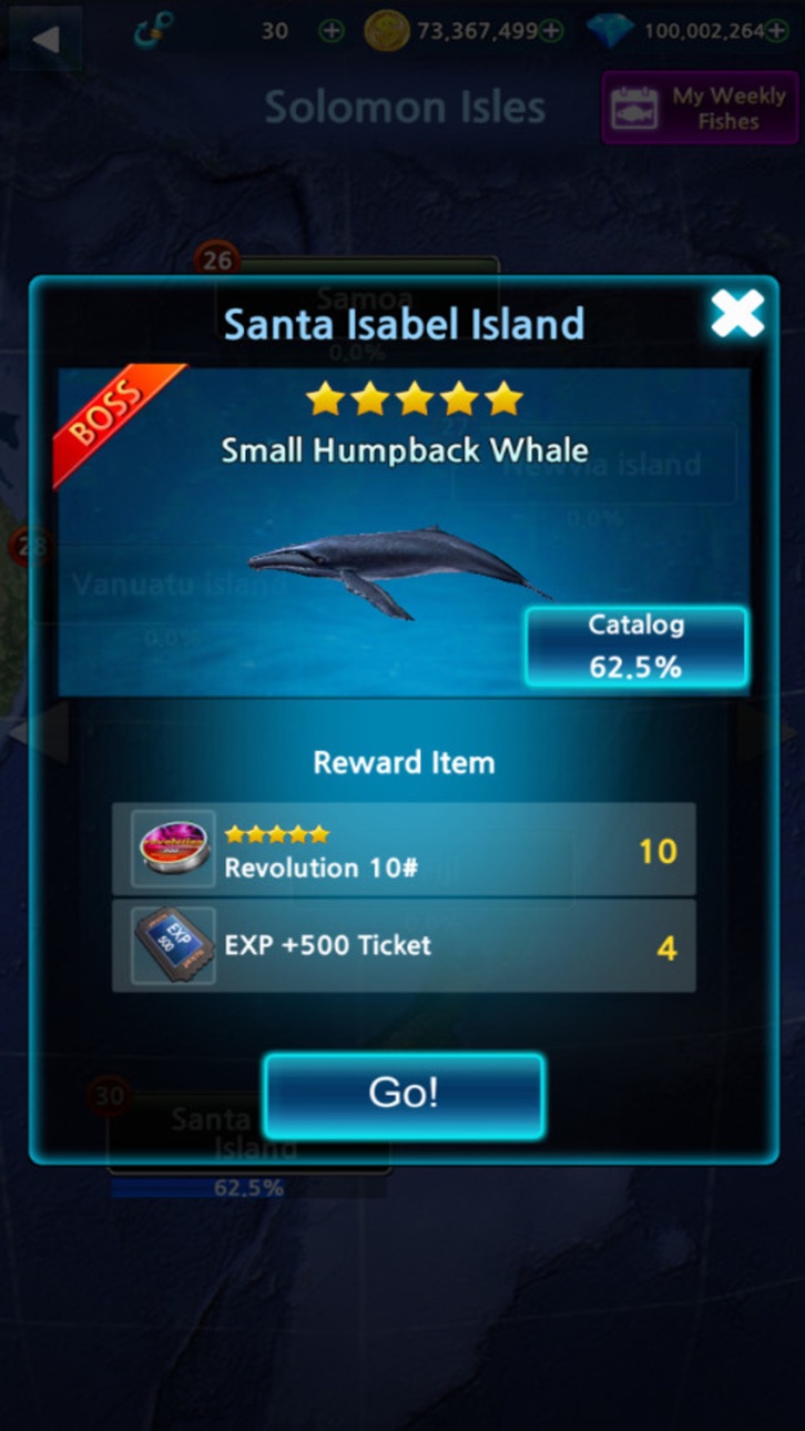 Monster Fishing 2019 - Free Hack screenshot 6 - iOS game interface