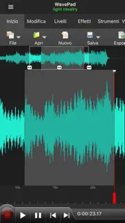 wavepad editor- musica e audio iphone screenshot 2