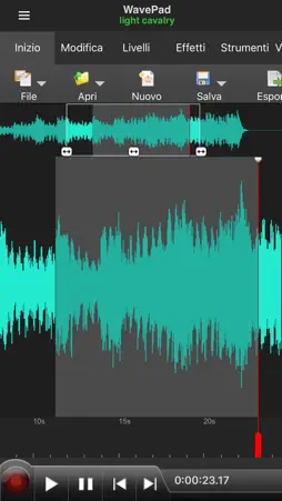 WavePad Editor- Musica e Audio screenshot 2
