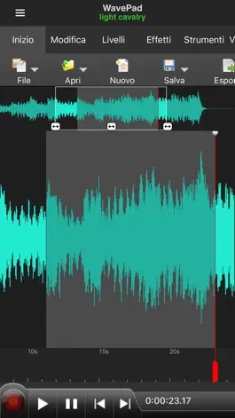 Game screenshot WavePad Editor- Musica e Audio apk