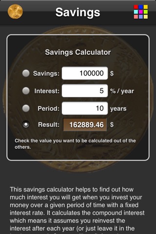 Savings Calculatorのおすすめ画像1