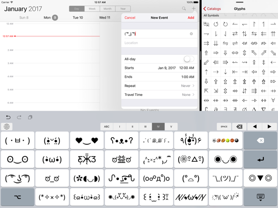 Unicode Pad Pro with keyboardsのおすすめ画像2