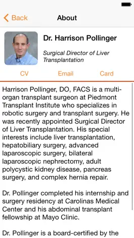 Game screenshot Piedmont Liver Transplant apk