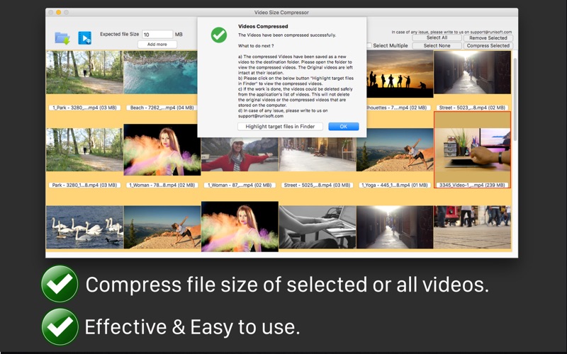 How to cancel & delete video size compressor 4