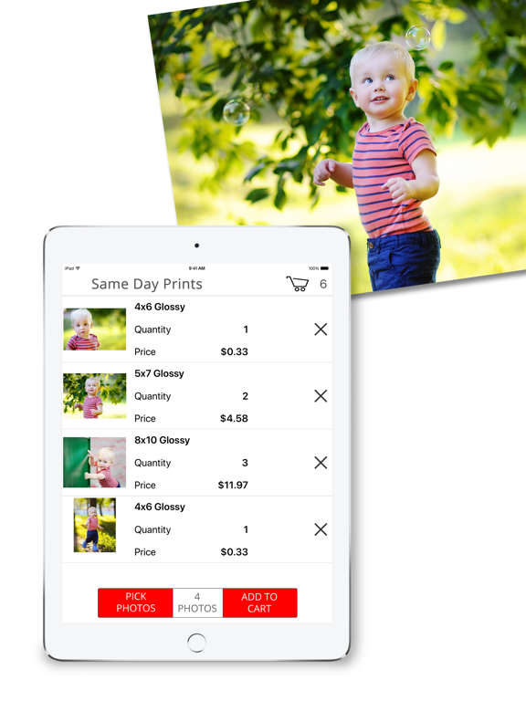Same Day Prints: Quick Photos iPad screenshot 3 - Photo & Video app