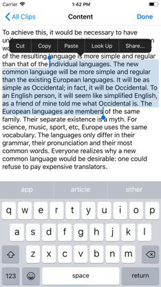 Smart Copy: Clipboard History screenshot 3
