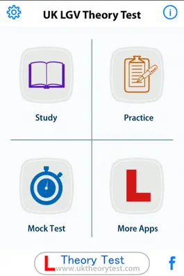Game screenshot UK LGV Theory Test apk