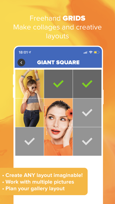 Giant Square: Grids & Collages Screenshot