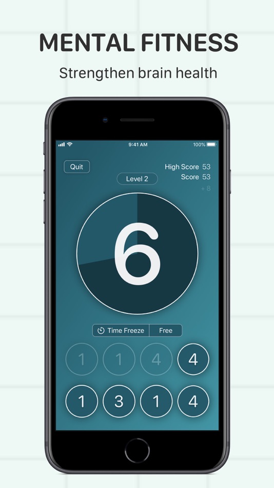 #2. Mental Math Pro (iOS) By: Peak Ridge