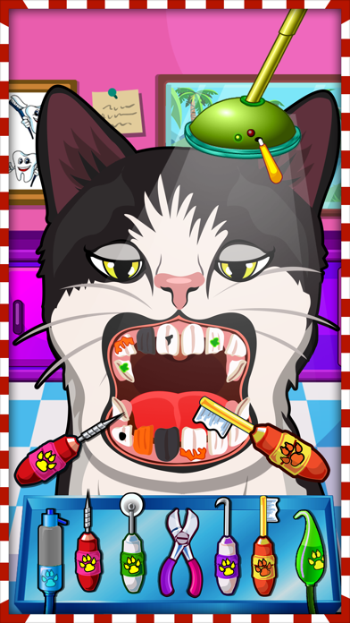 Christmas Pet Dentist Salon iPhone screenshot 4 - Games app