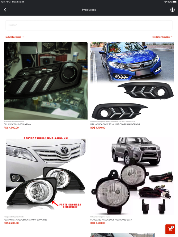 SK Performance iPad screenshot 2 - Lifestyle app