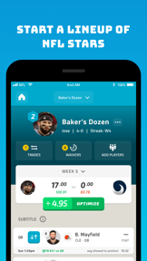 NFL Fantasy Football screenshot