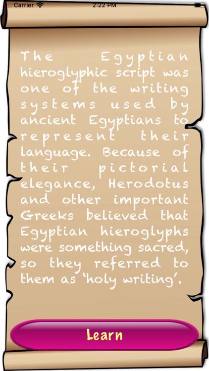 Ancient Egyptian Letters