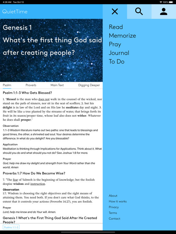Screenshot #4 pour QuietTime.Today