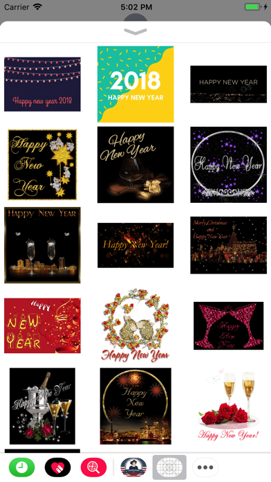 New Year & Diwali GIF Stickers Screenshot