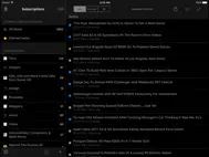 Feeddler RSS News Reader ipad bilder 3