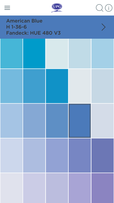 UPG ColorBank iPhone screenshot 1 - Lifestyle app