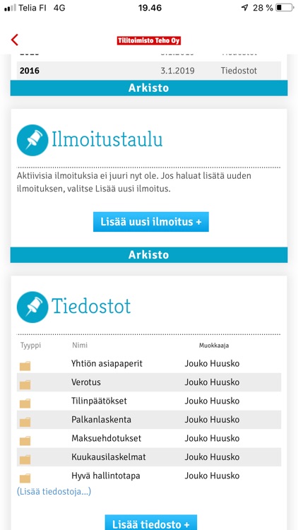 Tilitoimisto TehoApp