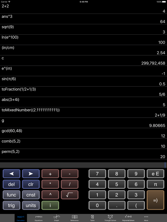 Scientific Graphing Calculator screenshot