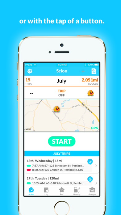 mileMate: Mileage Tracker Screenshot