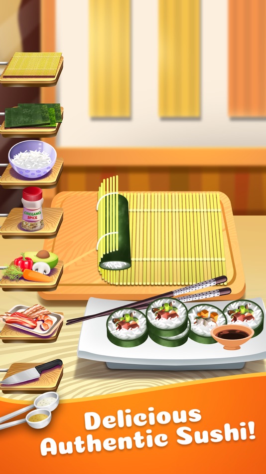 Sushi Food Maker Cooking Games - 2.0 - (iOS)