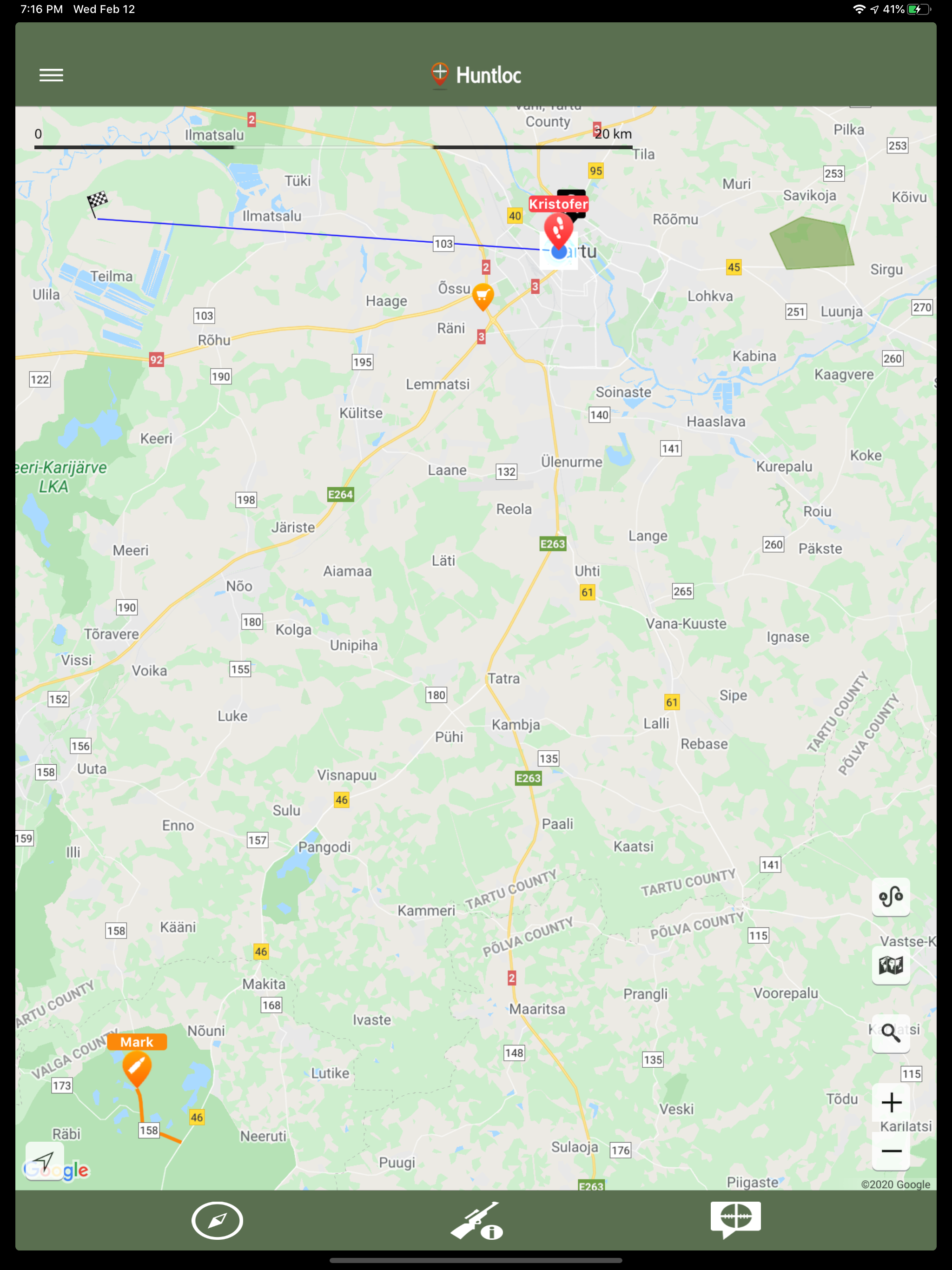 Huntloc - hunting app