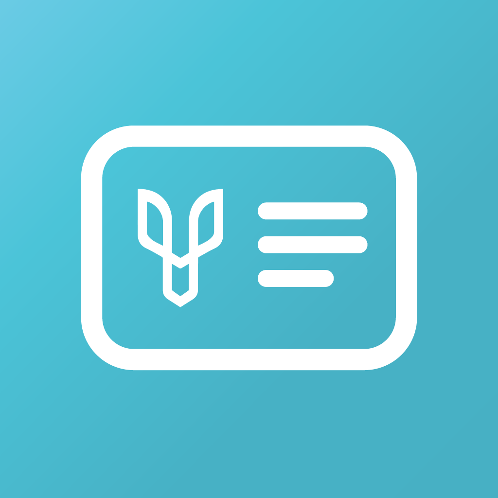 Business Card Designer App Icon