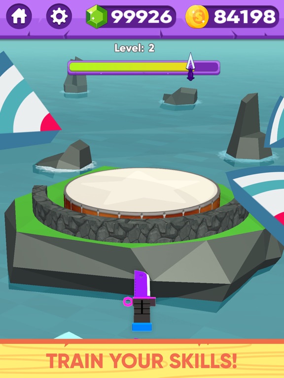 Screenshot #4 for Fire Knife 3D