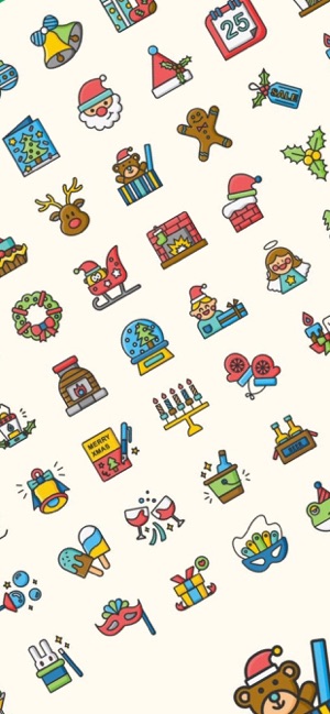 Christmas Flat Stickers Pro(圖3)-速報App