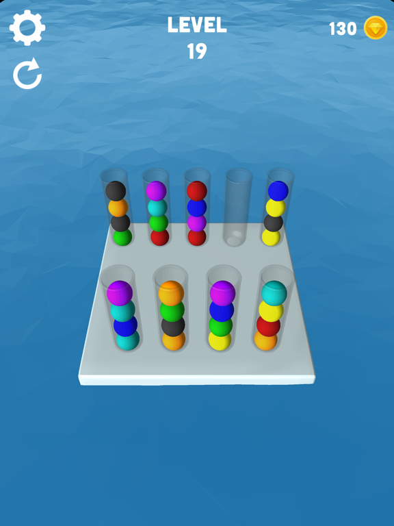 Sort Balls 3D iPad screenshot