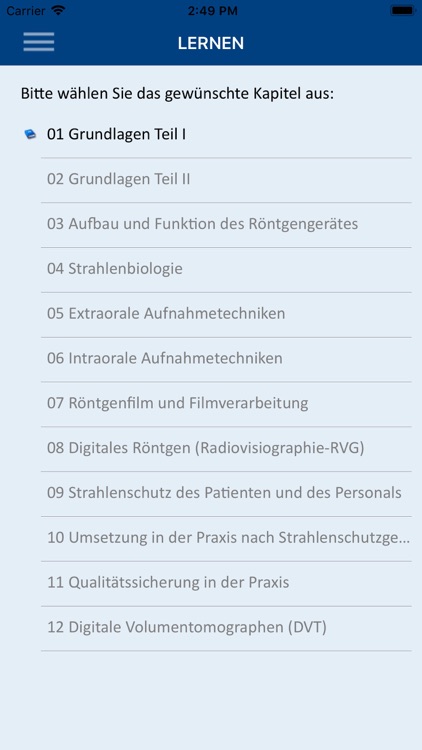 CGM Röntgen-Tutor App