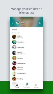 xbox family settings iphone screenshot 4