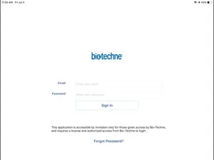 Bio-Techne BioSMART screenshot #1 for iPad