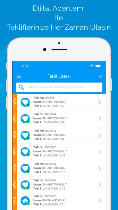 Screenshot #1 pour Dijital Acentem