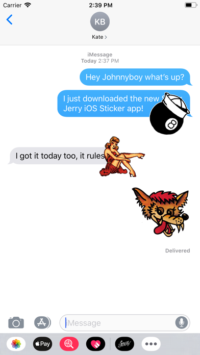 Screenshot #2 pour Sailor Jerry Stickers
