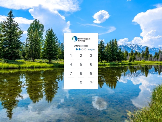 Skowhegan Savings Bank iPad screenshot 2 - Finance app
