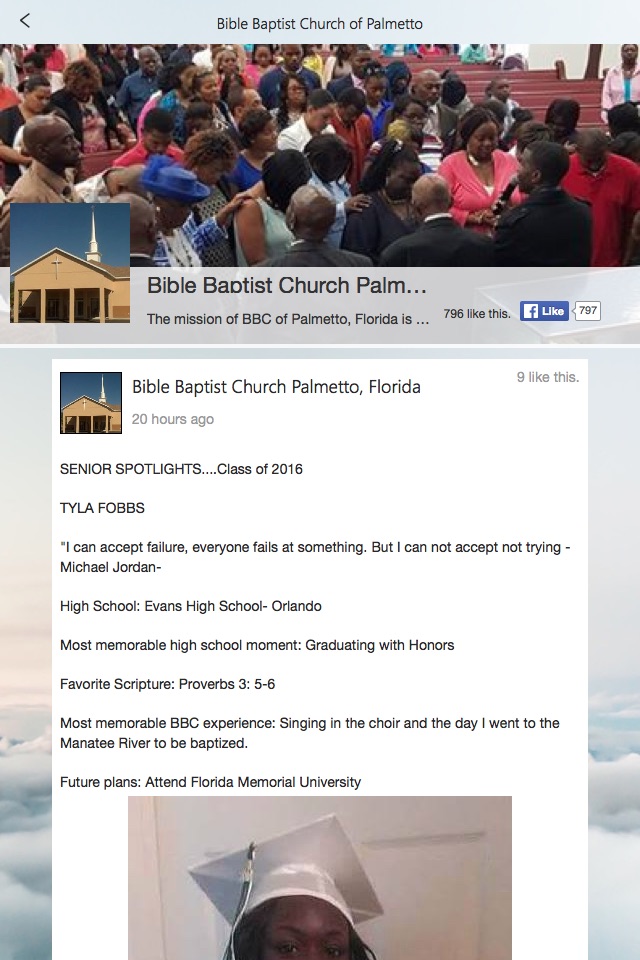 Bible Baptist - Palmetto screenshot 2